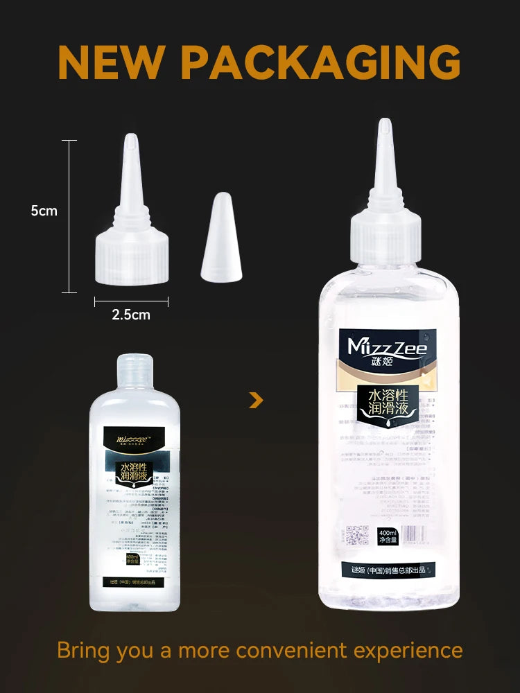 Lubricante Íntimo 400 ml / 800 ml / 1200 ml – Uso Vaginal y Anal, Fácil de Limpiar y Apto para Parejas