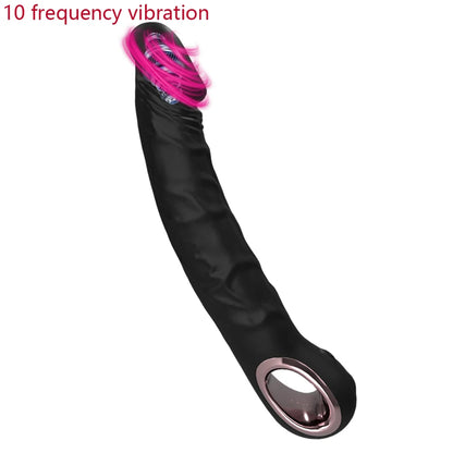 Vibrador AV Wand 2025 – 10 Velocidades y Cabezal Realista