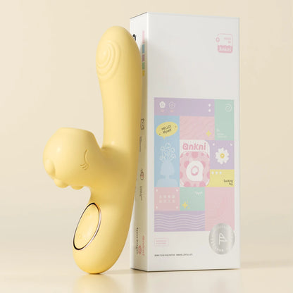 Vibrador Potente para Mujeres – Dildo Estimulador de Clítoris con Función de Lengua + Vibración