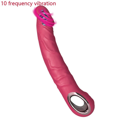 Vibrador AV Wand 2025 – 10 Velocidades y Cabezal Realista