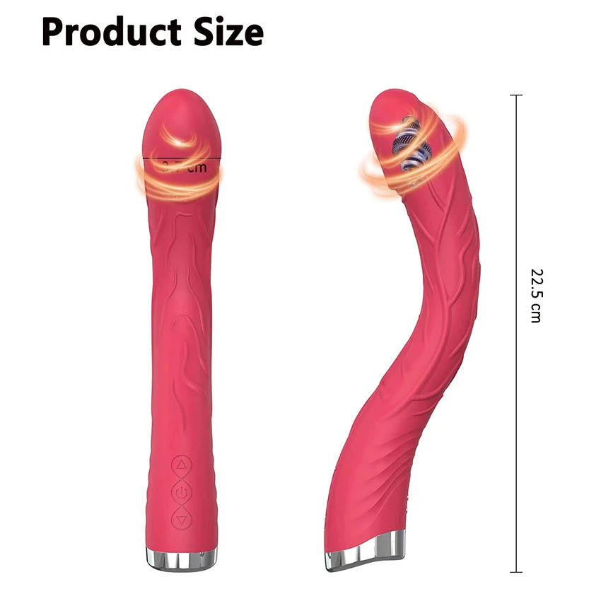 Vibrador AV Wand 2025 – 10 Velocidades y Cabezal Realista