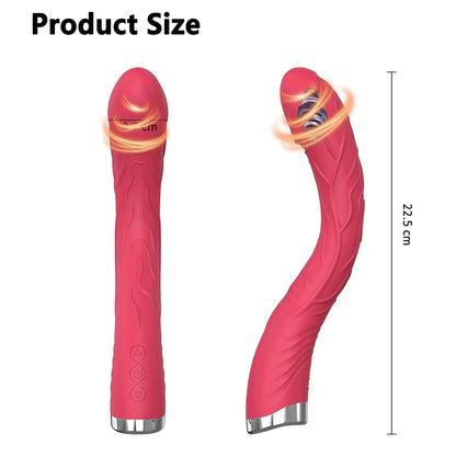 Vibrador AV Wand 2025 – 10 Velocidades y Cabezal Realista