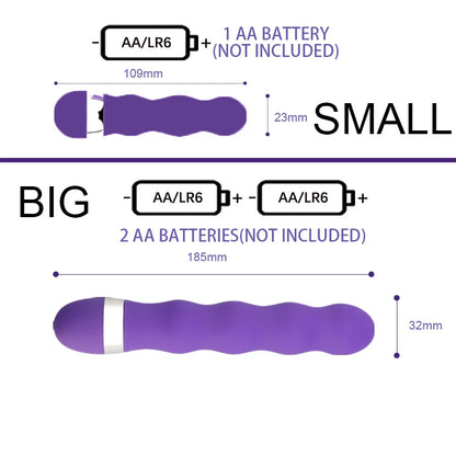 Vibrador Multivelocidad para Punto G, Vagina y Clítoris – Juguete Erótico para Mujeres